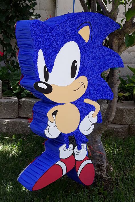 piñata de sonic|hedgehog pinata.